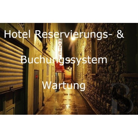 Wartung Hotel Reservierungssystem
